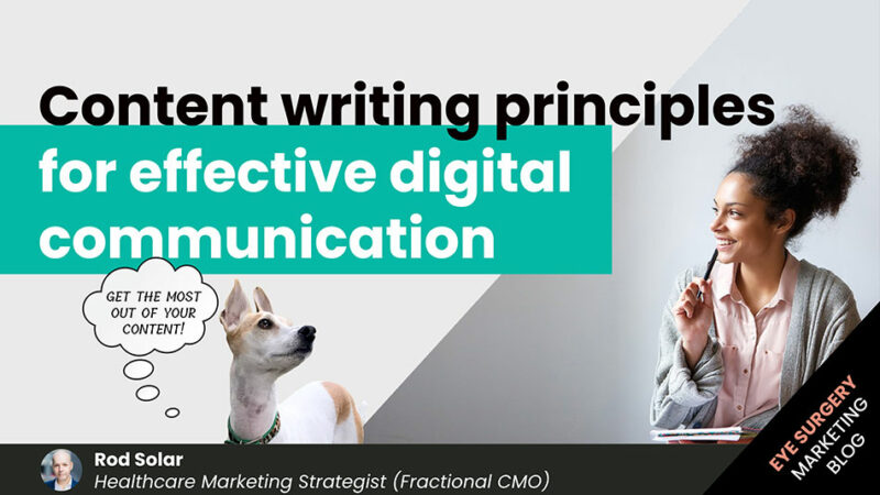 Content writing principles for effective digital communication ...