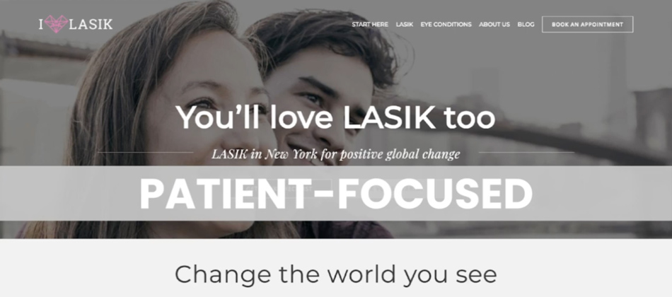 What-is-patient-centric-marketing-example-11-LiveseySolar-laser-eye-surgery-marketing