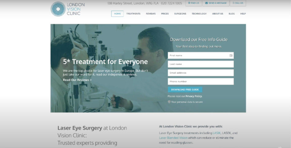 What-is-patient-centric-marketing-example-6-LiveseySolar-laser-eye-surgery-marketing