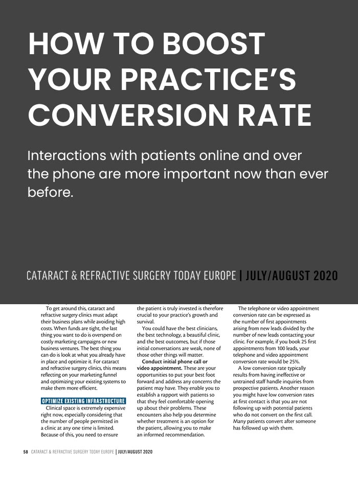Article-cover-How-to-Boost-Your-Practice’s-Conversion-Rate-LiveseySolar-laser-eye-surgery-marketing
