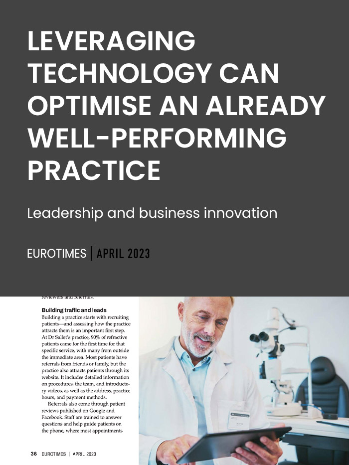 Article-Cover-Leveraging-technology-can-optimise-an-already-well-performing-practice-LiveseySolar-laser-eye-surgery-marketing