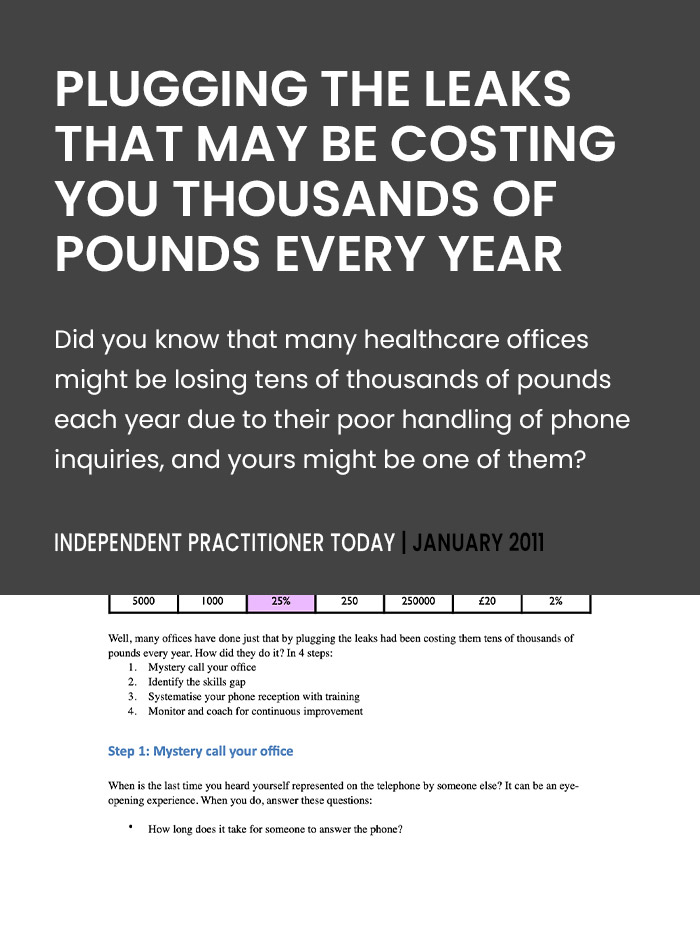 Article-Cover-Plugging-the-leaks-that-may-be-costing-you-thousands-of-pounds-every-year-LiveseySolar-laser-eye-surgery-marketing