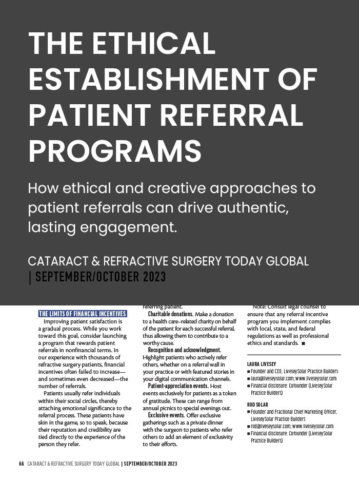 Article-Cover-The-Ethical-Establishment-of-Patient-Referral-Programs-v2-LiveseySolar-laser-eye-surgery-marketing