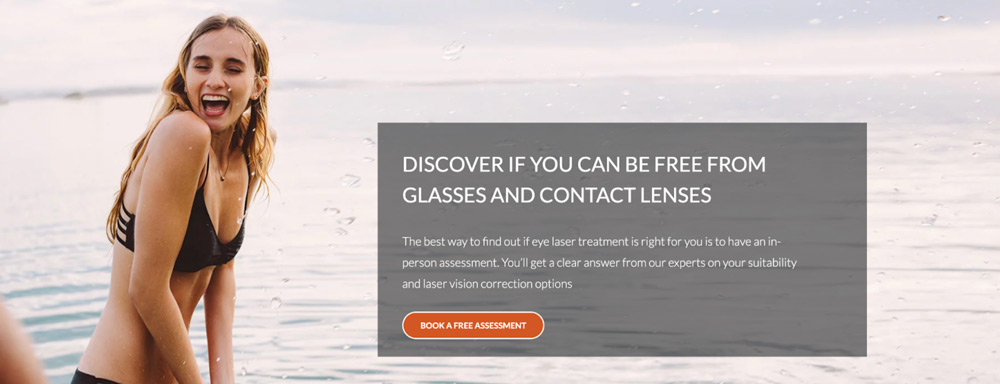 8 ways to get more customers for your practice-suitability-self-test-CTA-LiveseySolar-laser-eye-surgery-marketing