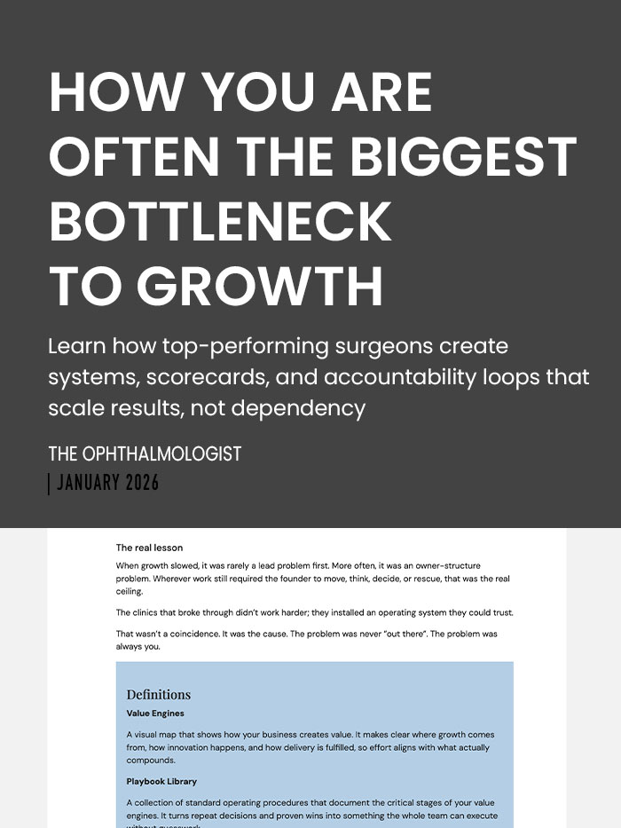 Article-Cover-How-You-Are-Often-the-Biggest-Bottleneck-to-Growth-LiveseySolar-laser-eye-surgery-marketing